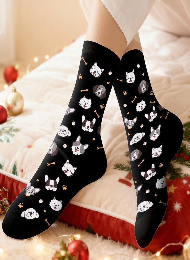 ZAGKOO Dog Gifts for Women, Men - Funny Puppy Paw Socks for Pet Dogs Owners, Animal Lovers - Dogs Lovers Gift Ideas - Dog Dad Novelty Gag Gift on Birthday, Mother's Day, Christmas - Puppy Theme Socks - Image 3